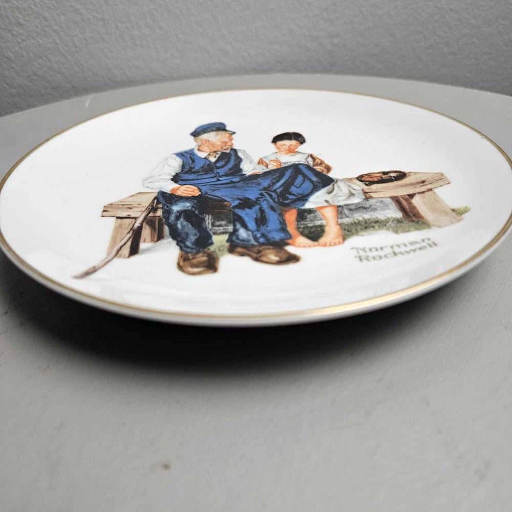 Norman Rockwell "The Lighthouse Keeper's Daughter" 6.5", 1986